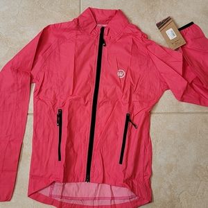 NEW Canari Cycle Breezer Shell Jacket Panther Pink